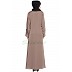 Party wear Umbrella abaya- Coffee Brown